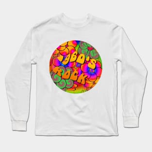 1960's Rock Psychedelic Flower Power Long Sleeve T-Shirt